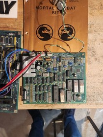 MORTAL KOMBAT 1 PCB JAMMA ARCADE BOARD SET PROTO REV WORKING!!! (Y-UNIT) MIDWAY