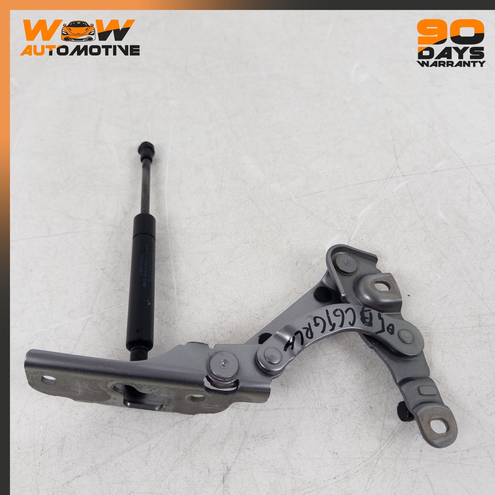 04-10 BENTLEY CONTINENTAL GT REAR LEFT RIGHT TRUNK LID HINGE BRACKET STRUT OEM