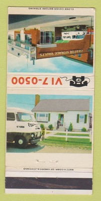 Matchbook Cover - Egan's Laundry Cleaners Newport RI 30 Strike