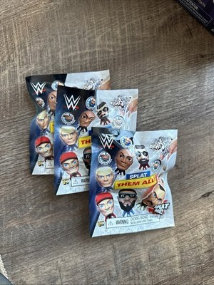 WWE Splats Head Sealed Blind Bags  Wrestling Toys  Sealed Blind Pack