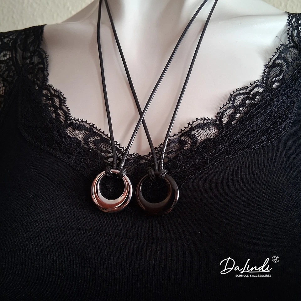 Memorial Kette Ascheanhänger Urne Feuerbestattung Halskette "Kreis des Lebens" - Bild 2 von 4