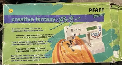 PFAFF CREATIVE FANTASY BIG HOOP EMBROIDERY FRAME FOR CREATIVE 7560 7562 7570