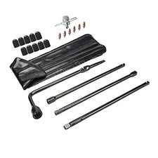Dr.Roc Spare Tire Tool Kit with Spare Tire Jack Handle and Lug Wrench Spare