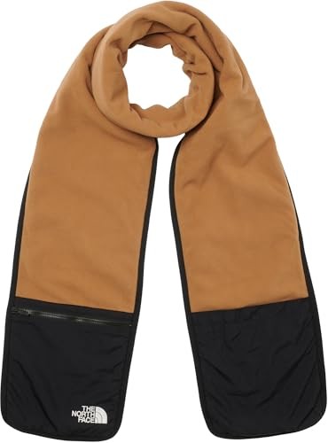 THE NORTH FACE Micro Fleece Silenciador Cuello Calentador Utilidad Marrón Tam...
