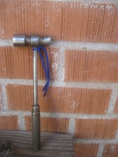 1950s Vintage 6 oz. Head x 8 1/2 Lgth UNMARKED Full Metal Ball Peen Hammer USA
