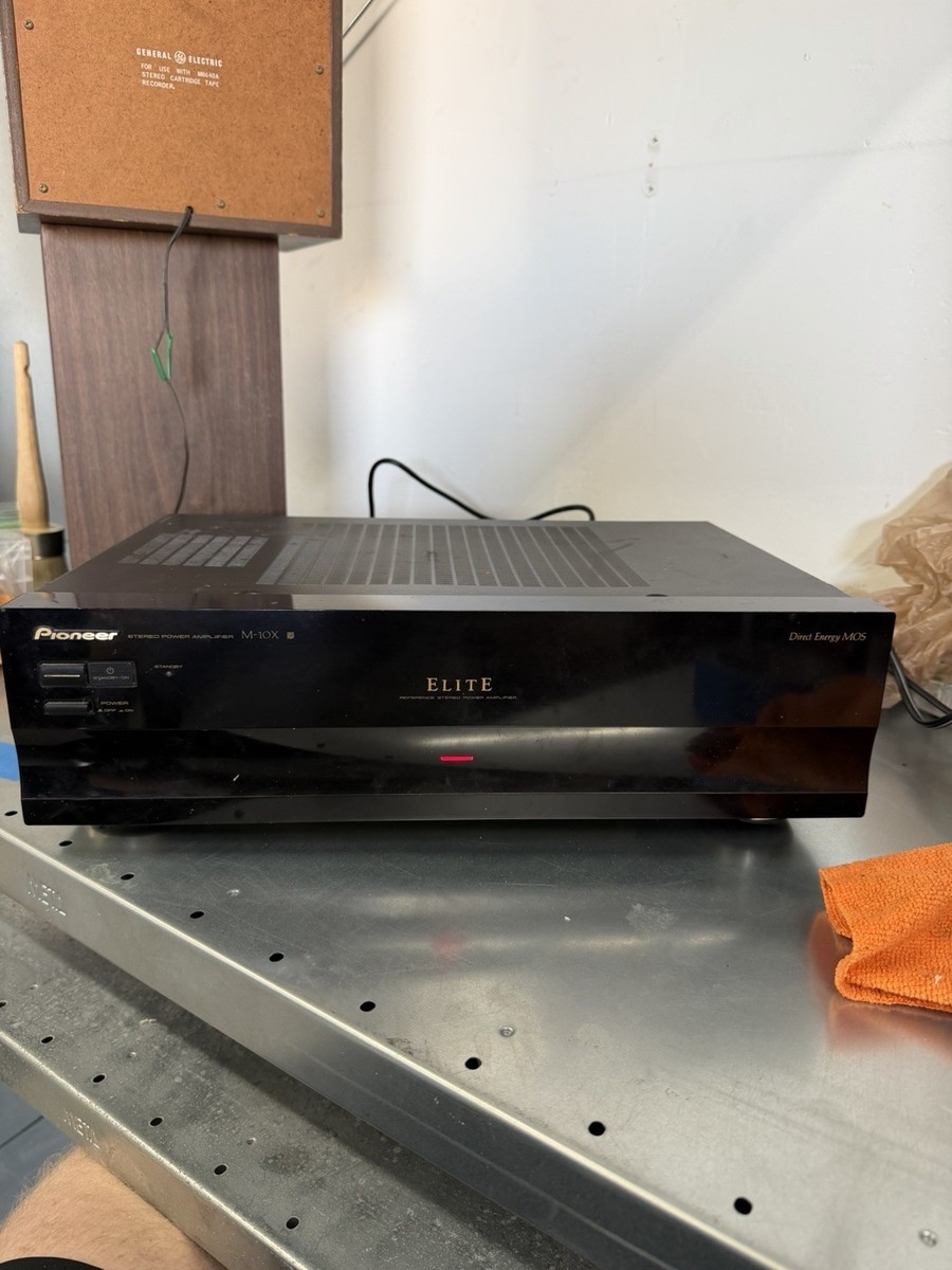 Pioneer Elite M-10X Stereo Power Amplifier - 2000 Black Edition