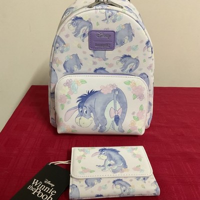Loungefly Disney Winnie The Pooh Eeyore Floral Mini Backpack Winnie The Pooh Floral Eeyore Cosplay Mini Backpack | Loungefly main image 3