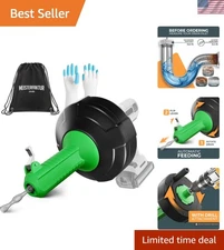 Auto Feed Drain Snake 25FT - Ideal Plumbing Auger