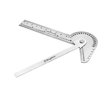 Multi Purpose Protractor Square Rule Centre Finder Drill Point Gauge