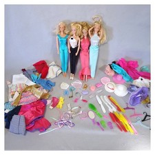 Vintage 1980s Barbie Doll Lot of 4 + Clothes ...