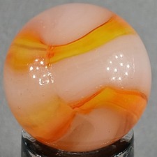 Vintage Peltier Rainbo Marble .61 Inches Near-Mint Condition Combined Shipping