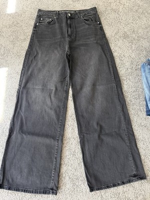 Clockhouse C&A Wide leg  Jeans 42 Länge 32 schwarz 