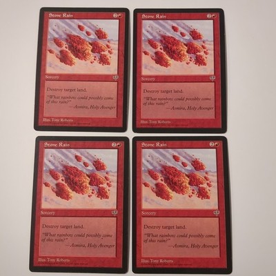 4 STONE RAIN - MTG - Mirage