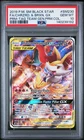 2019 POKEMON SM BLACK STAR PROMO #SM230 FULL ART/CHARIZARD & BRAIXEN GX PSA 10
