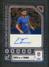2023-24 LUCA DE LA TORRE AUTO PANINI DONRUSS SIGNATURE SERIES FIFA AUTOGRAPHS