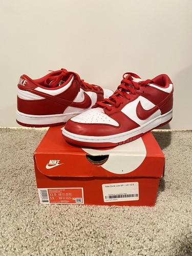 Nike Dunk Low “St. Johns” (Size 11.5) University Red Kentucky Syracuse UNC  Panda | eBay