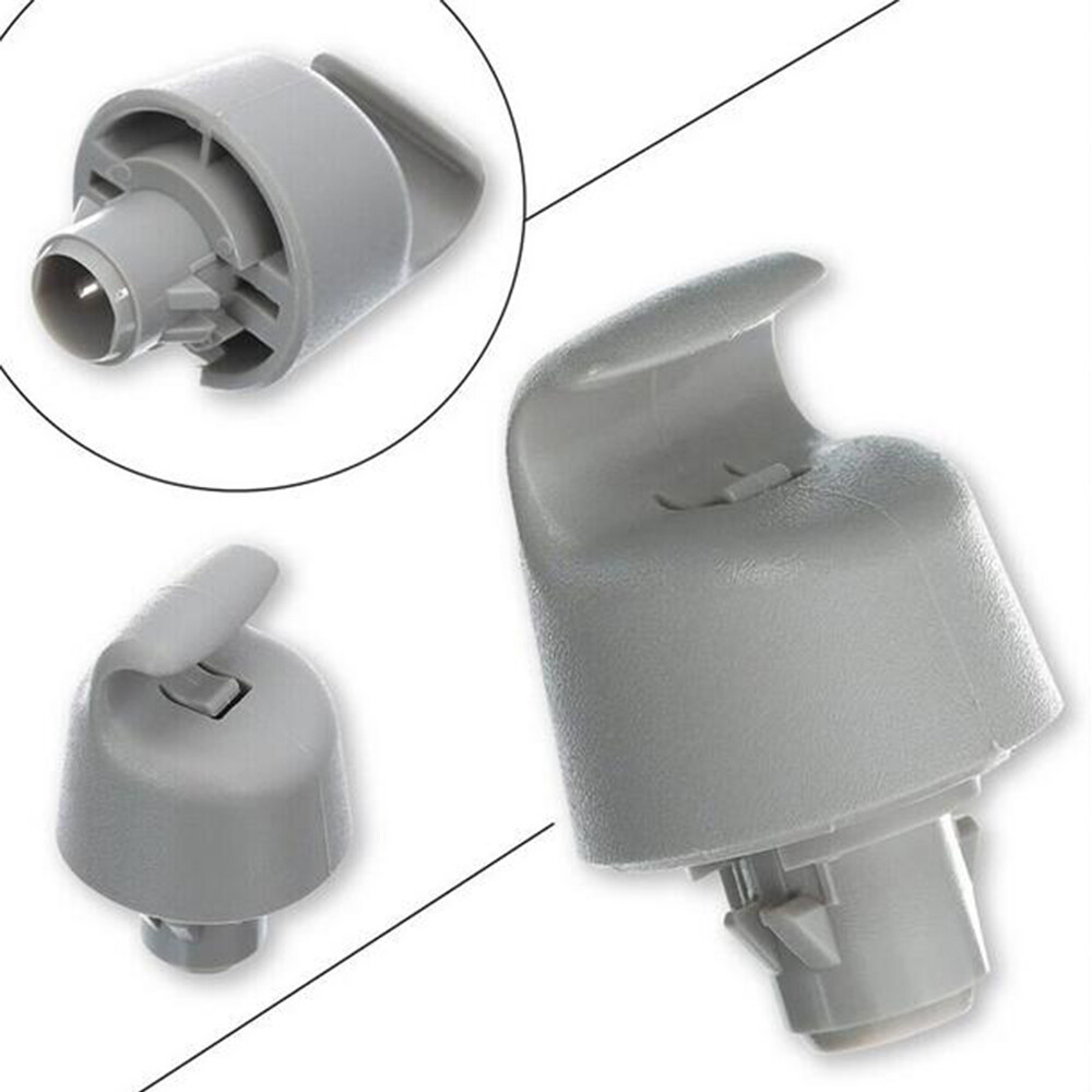 1 Par De Soporte De Clip De Retención De Visera Gris Para Nissan Murano Rogue Teana, Clip De Parasol Para Coche, Colgador Interior, Soporte De Clip De Gancho - AliExprs