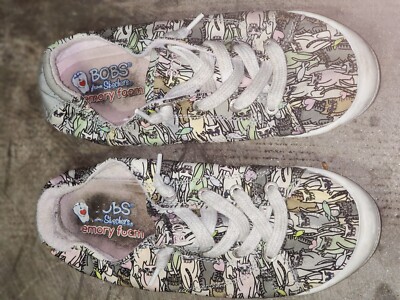 Bobs from Skechers/ Beech Bingo Kitten Bitten / Womens / Memory Foam/Cats Size 7