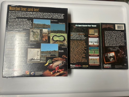 Deer Hunter & Bird Hunter Water Fowl Edition PC game lot Sealed - Picture 4 of 4