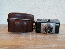 Dacora Dignetta Vintage aparat ze skórzaną torbą Niesprawdzony przedmiot kolekcjonerski Używany 4