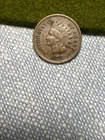 (#101273) Indian Head Cent: 1878.  VF.  fleck of damage on date.