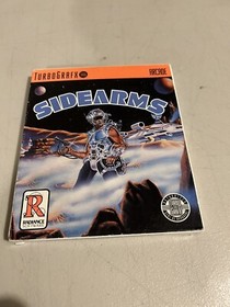 Side Arms TurboGrafx-16 1990 Game Complete Boxed TG16 Sidearms