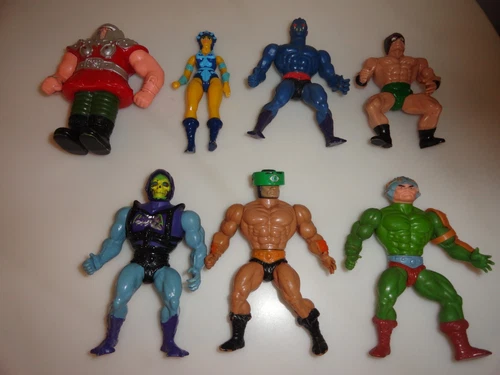 Vintage Masters Of The Universe Action Figures Lot of 6 He-Man & She-ra MOTU