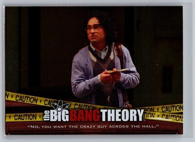 Leonard 2013 Cryptozoic The Big Bang Theory Seasons 3 & 4 ELEVATOR E-01 Card