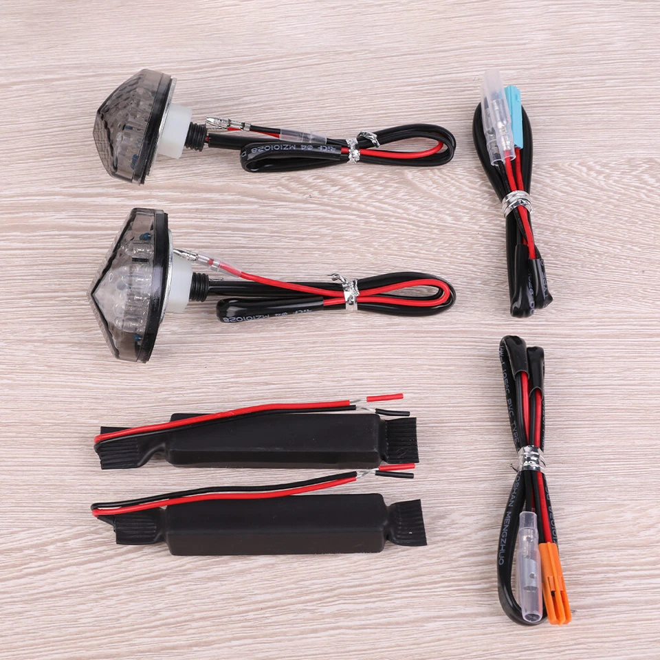 For HONDA CBR125R CBR600RR 1000RR CBR 600F LED Flush Mount Turn Signals Lights - Image 4 of 4