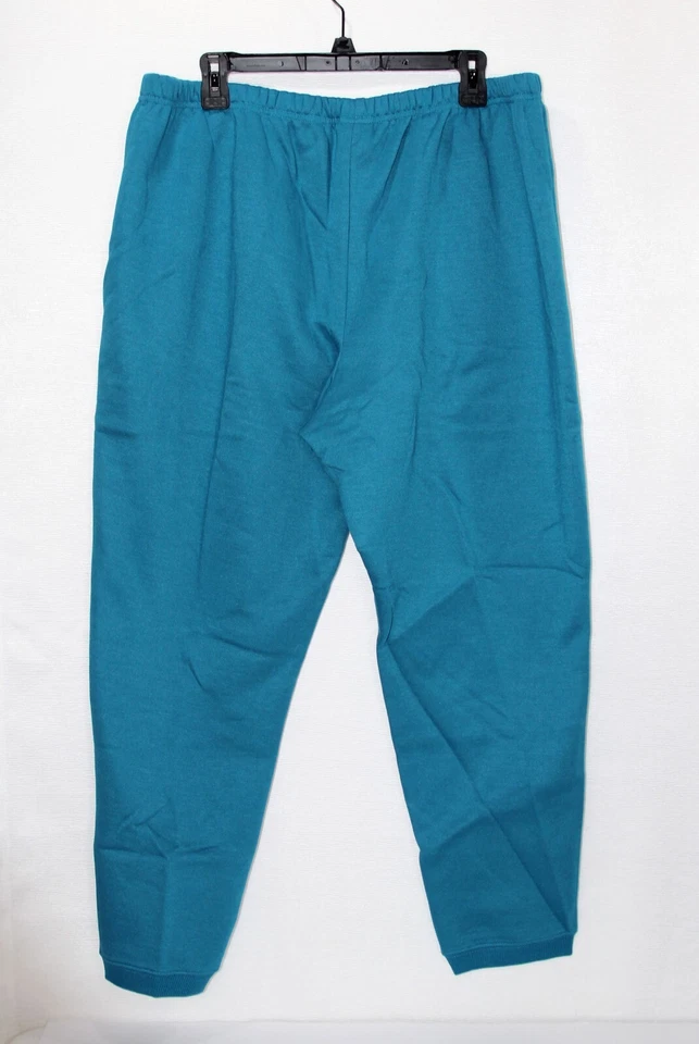 Брюки флисовые BLAIR Better-Than-Basic, миниатюрный размер PL, темно-бирюзовые, НОВЫЕ!! - Изображение 3 из 3