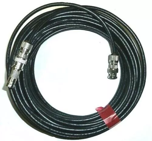 BNC Extension Cable RG58 23 Feet 7m Meter Coaxial 50 Ohm - Picture 1 of 1