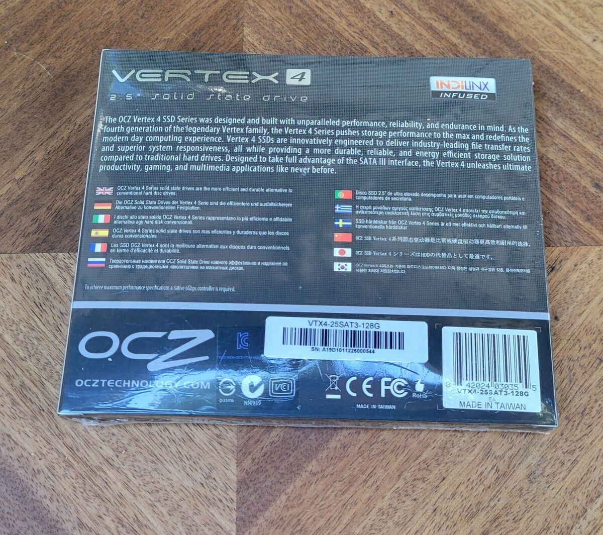 OCZ Vertex 4 128GB Internal 2.5 OCZ Vertex 4 128GB Internal 2.5