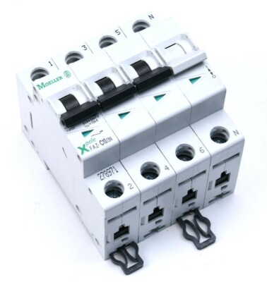 Moeller Xpole FAZ-C10/3N Leistungsschutzschalter max. 415V Schutzschalter