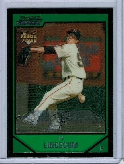 Tim Lincecum Baseball Sports Trading Cards & Accessories Rookie