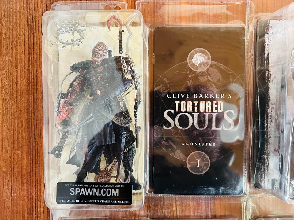 McFarlane Toys - CLIVE BARKERS TORTURED SOULS - SERIES 1 - 6 FIGURE SET ...