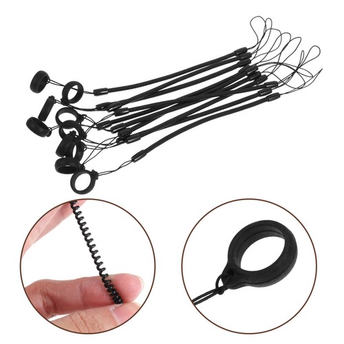 10 Pcs Anti-lost Rope for Stylus Miss Elastic Lanyard Tether Pen Spring - Photo 3 sur 12