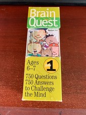Brain Quest Grade 1: 2 Decks w 750 Questions/Answers for Ages 6-7