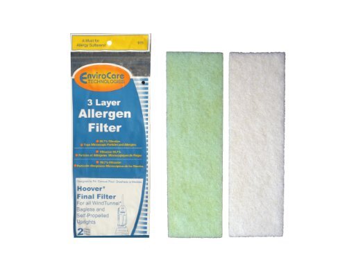 EnviroCare 3-Layer Final Filter For Hoover WindTunnel Upright Vacuums (Non Self-Propelled Models) - View #2
