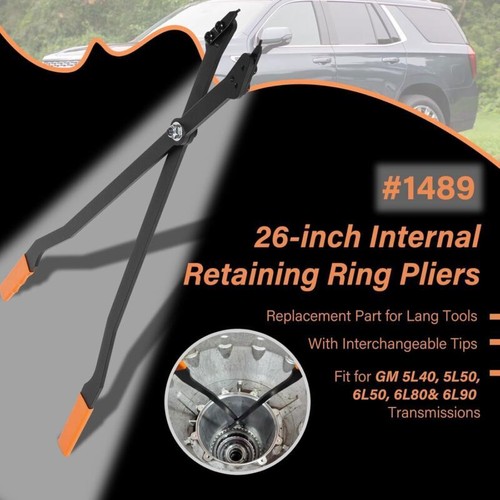 1489 26" Internal Retaining Ring Plier Snap Ring Pliers for GM 5L40 6L50 6L80 - Picture 2 of 10
