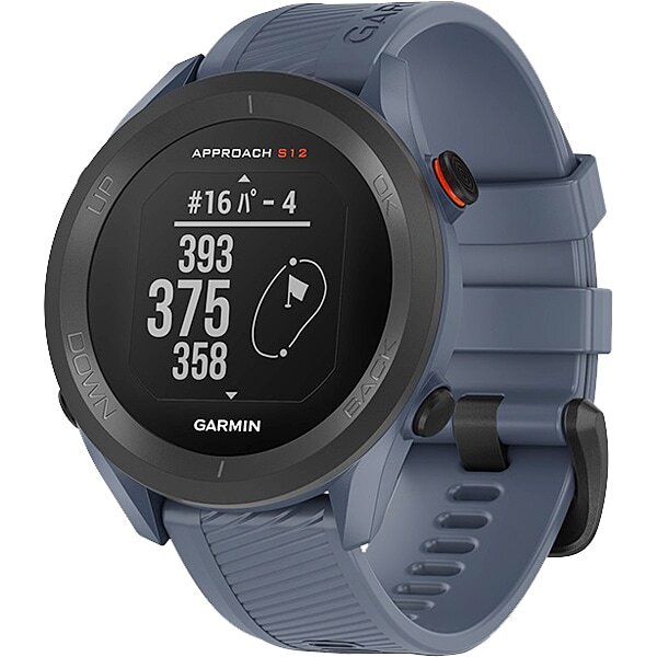 GARMIN Approach S12 Golf GPS Watch 010-02472-21 Granite Blue [NEW