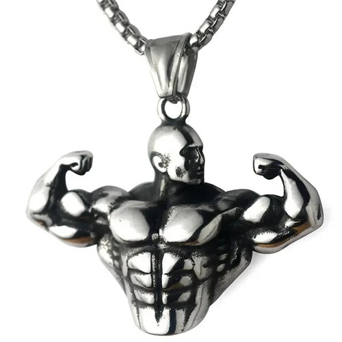 Mode Hantel Langhantel Anhänger Herren Fitness Bodybuilding Gewichtheben - Bild 59 von 62