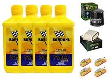KIT/TAGLIANDO YAMAHA V-MAX 1200 96/07 BARDAHL XTM 10W40 FILTRO OLIO ARIA CANDELE