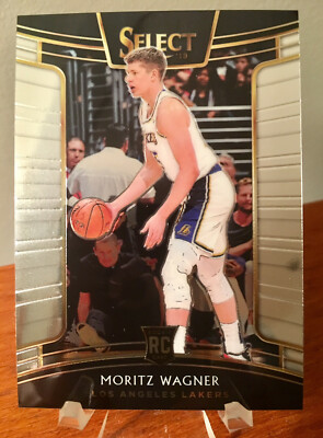 2018-19 Panini Select Moritz Wagner #49 RC Rookie Lakers Wizards - FREE SHIPPING