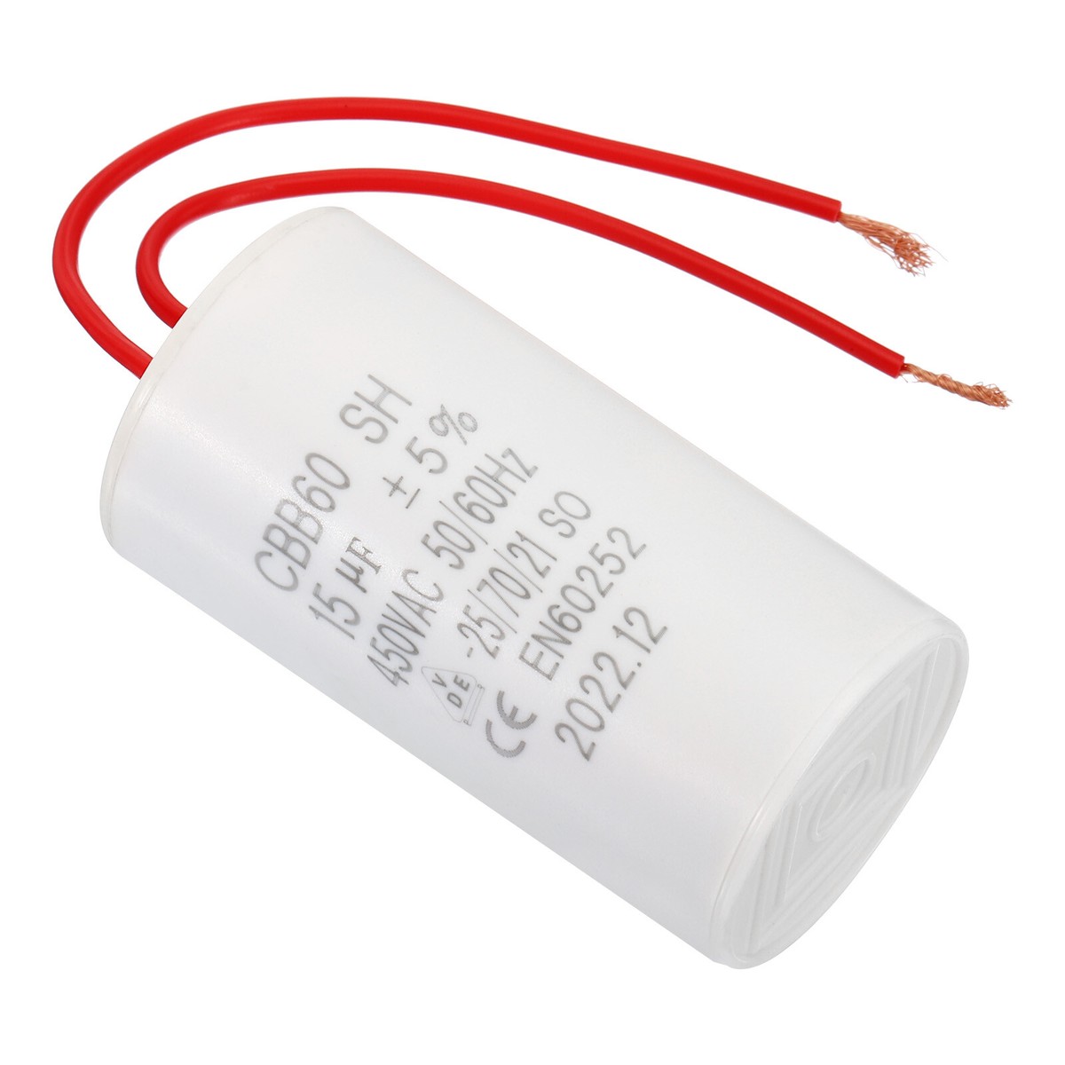PATIKIL CBB60 100uf Run Capacitor - 250V 4-Pin Cylinder For Washing Machine, Motor, Air Compressor (1pc)