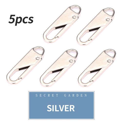 5pcs Zipper Slider Puller Instant Zipper Repair Kit Replacement for Bag - Picture 8 of 17