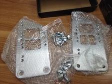 BAGARAATAN LS Swap Motor Mounts Adapter Plates,LS Conversion Adjustable 