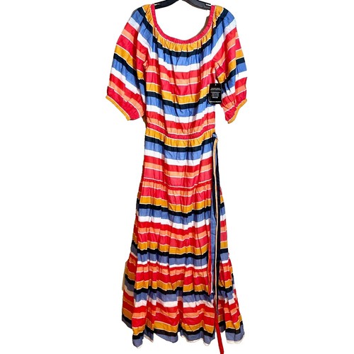 adicolor classics 3 stripes maxi dress red Adidas Women's Adicolor Classics 3-Stripes V-Neck Maxi Dress Plus Size