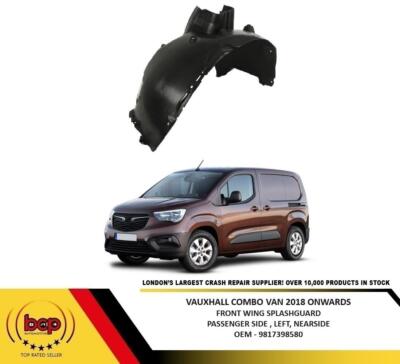 VAUXHALL COMBO VAN 2018 ONWARDS FRONT WING