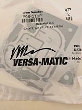 VERSAMATIC P98-111P Gasket, Polyurethane, 2 pieces