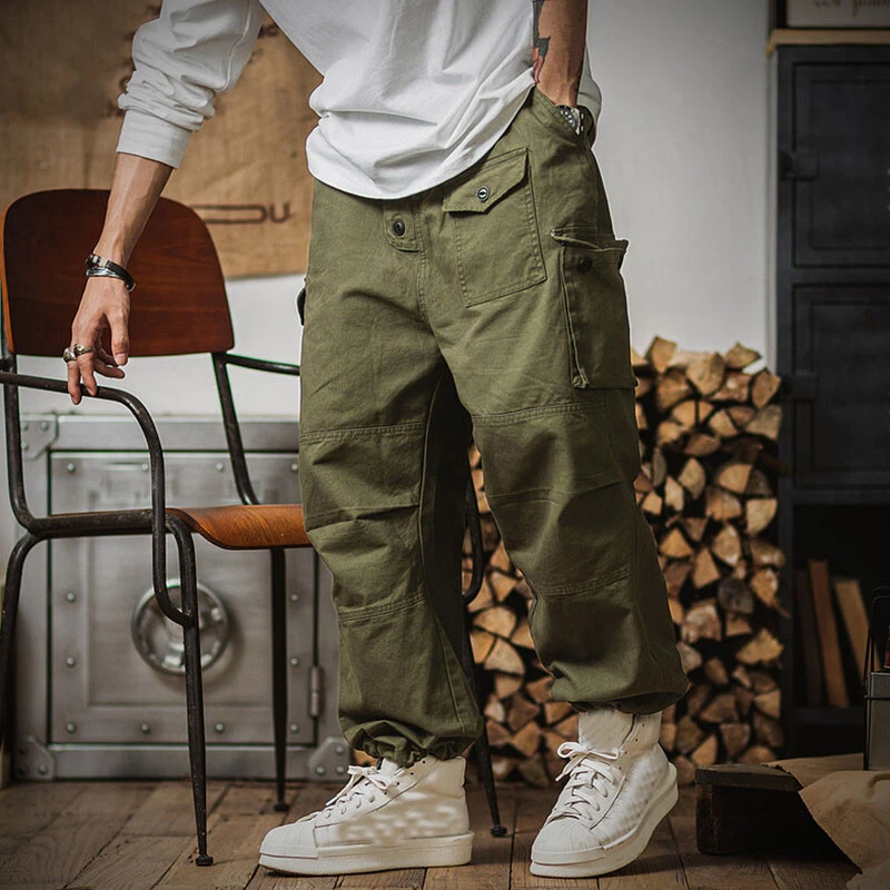 Cargo Pocket Overalls for Men